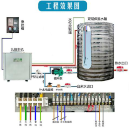 循环式商用空气能热水器安装流程